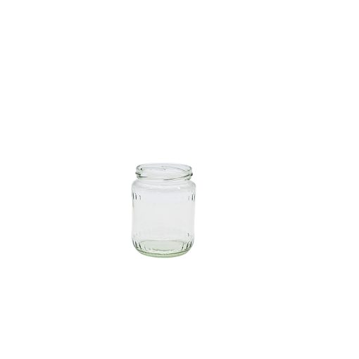 Glass jar Facett 580 ml