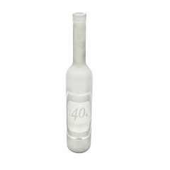 Sandblown brandy bottle 500 ml - 40.