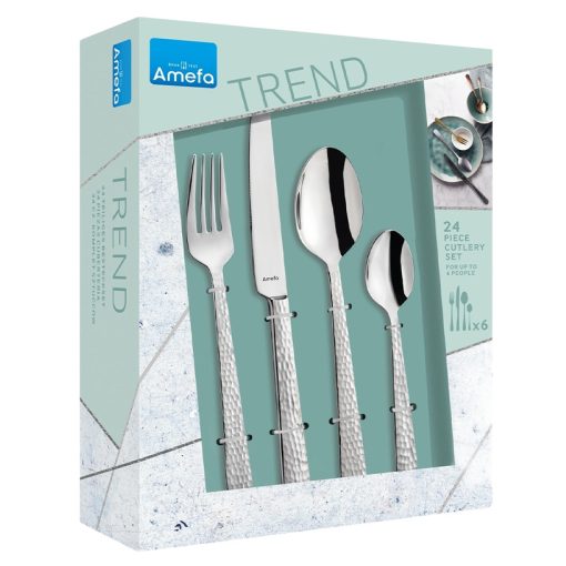 Cutlery set of 24 pieces in a gift box - Felicity